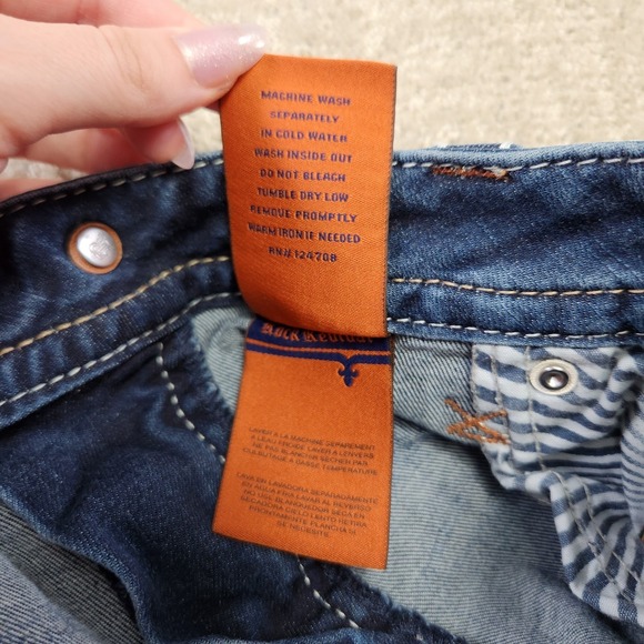 Rock Revival Jeans Women 30 Audrina Mid Rise Curvy Capris Cowgirl Rodeo Western - Picture 13 of 14